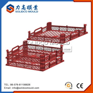 Red Plastic Fruit Crate Mould