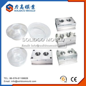 Food container mould parting line injection molding