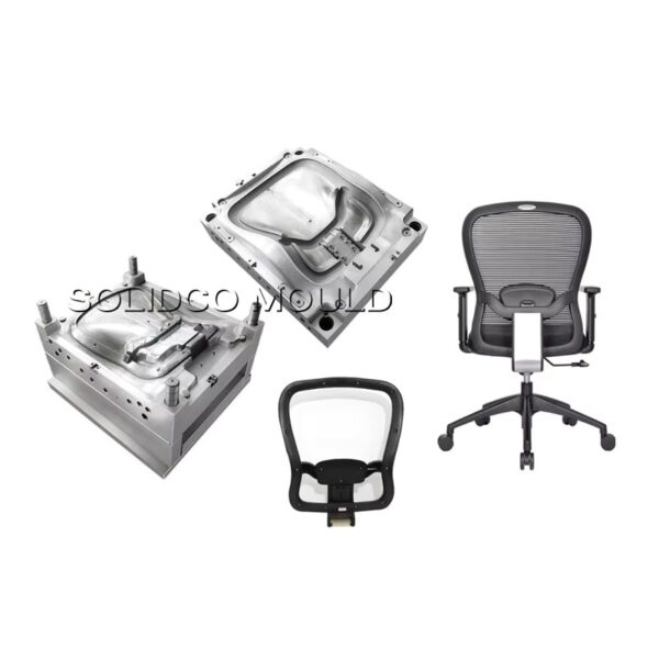 China Factory Office Chair Moulds, Injection Office Chair Caster Mould, Plastic Office Chair Wheel Mold