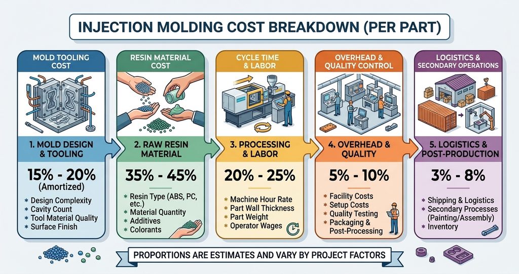 reduce injection molding cost