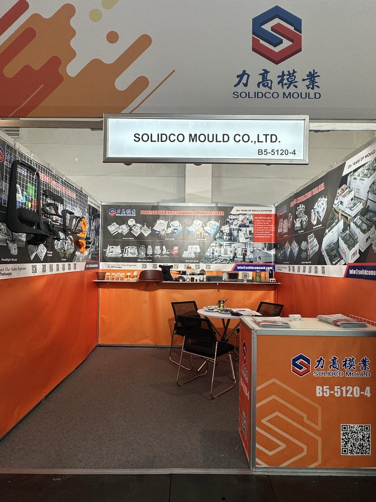 SOLIDCO MOULD exhibition booth at Fakuma 2026 international trade fair